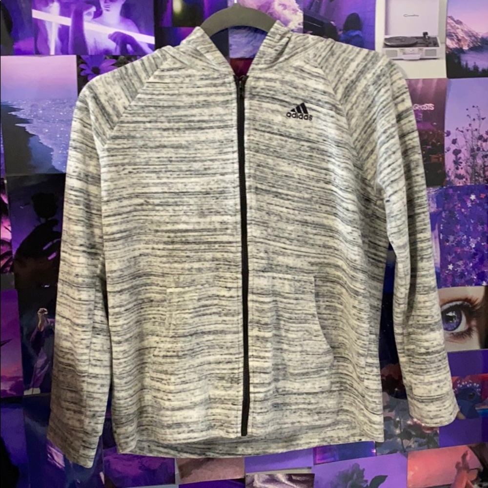 Adidas gray jacket